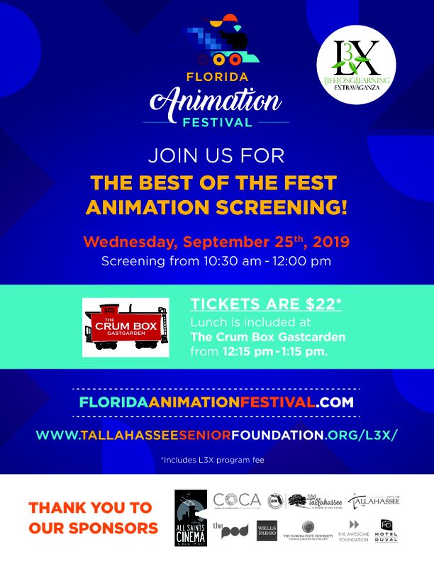 Florida Animation Festival Best of the Fest Screening!