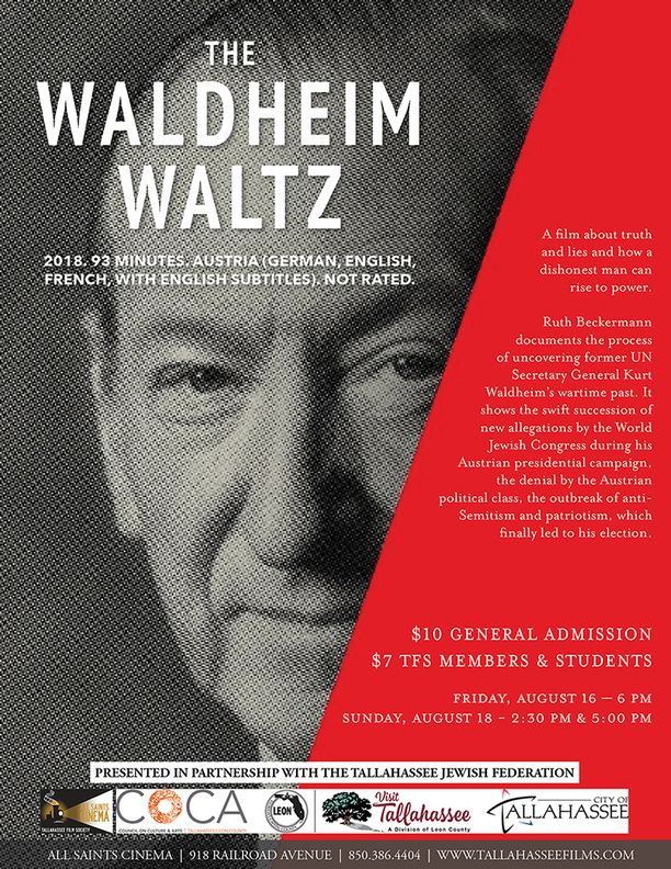 The Waldheim Waltz Tallahassee Film Society