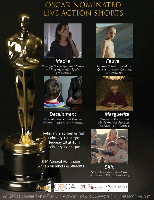 Oscar Nominated Live Action Shorts