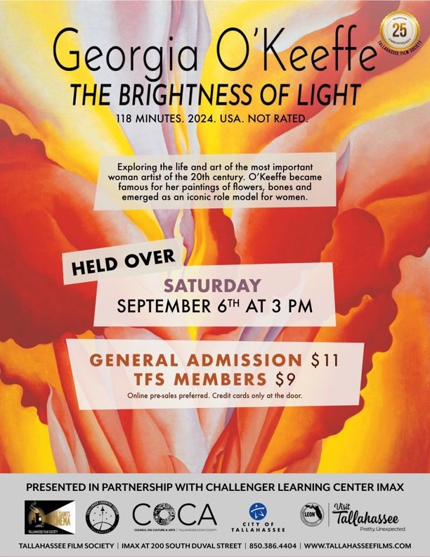 Georgia O'Keeffe: The Brightness of Light - HELDOVER (@ CLC)